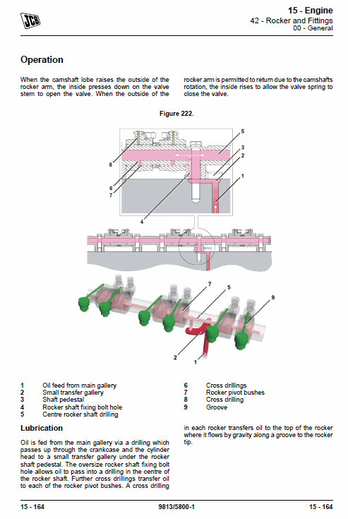 JCB 535-125, 535-140, 540-140, 540-170, 550-140, 550-170 Loadall Service Manual Workshop Guide