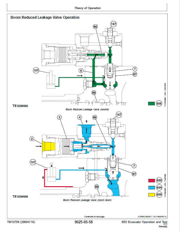 John Deere 85D Excavator Repair Technical Manual Workshop Guide