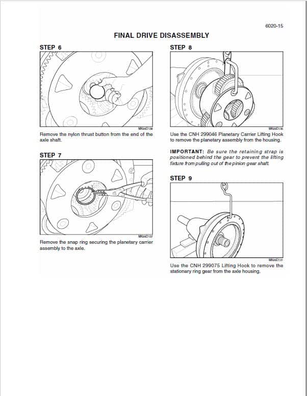 Case STX280, STX330, STX380, STX430, STX480, STX530 Steiger Tractor Service Manual Workshop Guide
