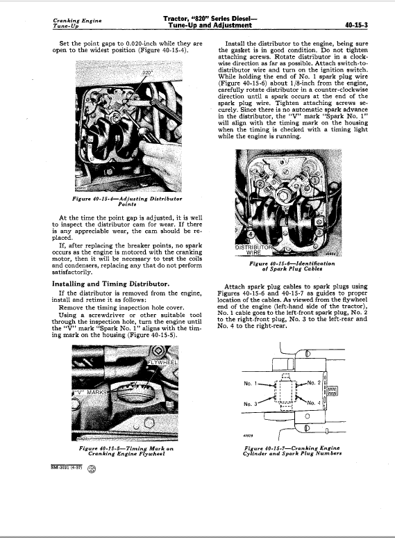 John Deere 80, 820, 830 (80 Series) Tractors Technical Manual Workshop Guide