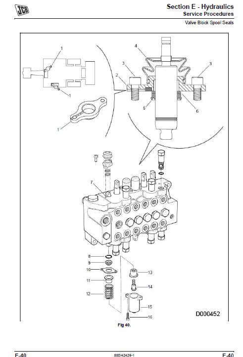 JCB 3DX Backhoe Loader Service Manual Workshop Guide