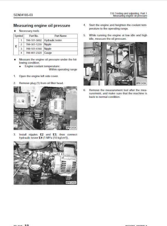 Komatsu WA320-6, WA320PZ-6 Wheel Loader Service Manual Workshop Guide