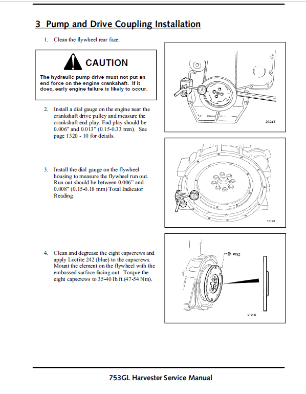 John Deere 753GL Tracked Harvester Repair Technical Manual (S.N 001027 – 001031) Workshop Guide