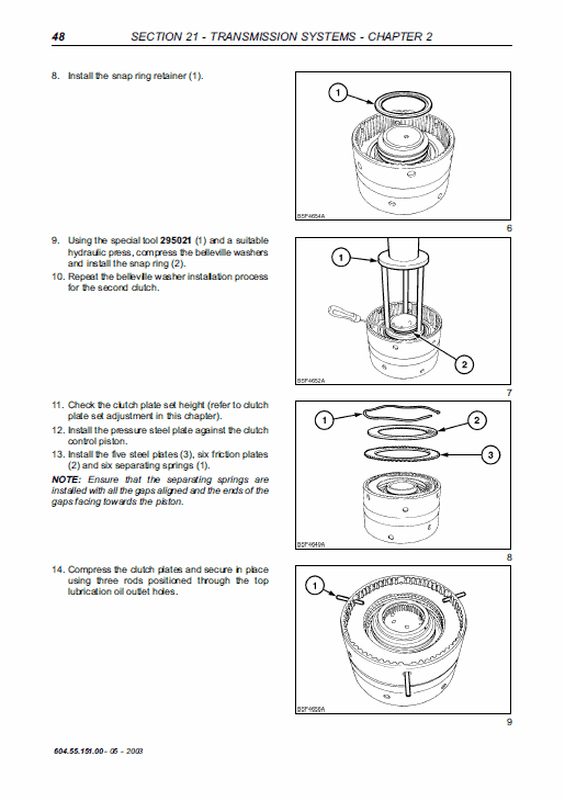 New Holland TS100A, TS110A, TS115A Tractor Service Manual Workshop Guide