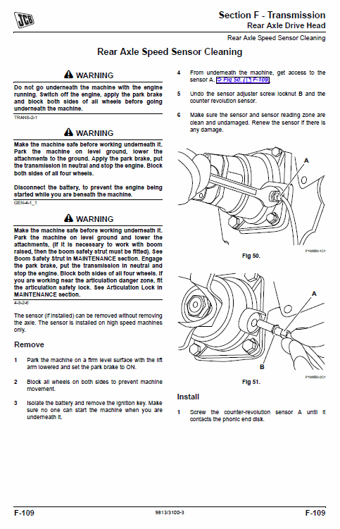 JCB 406, 407, 409 Wheeled Loader Shovel Service Manual Workshop Guide