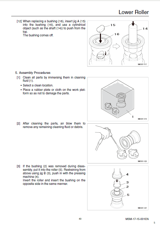 Sumitomo SH135X-3B Hydraulic Excavator Repair Service Manual