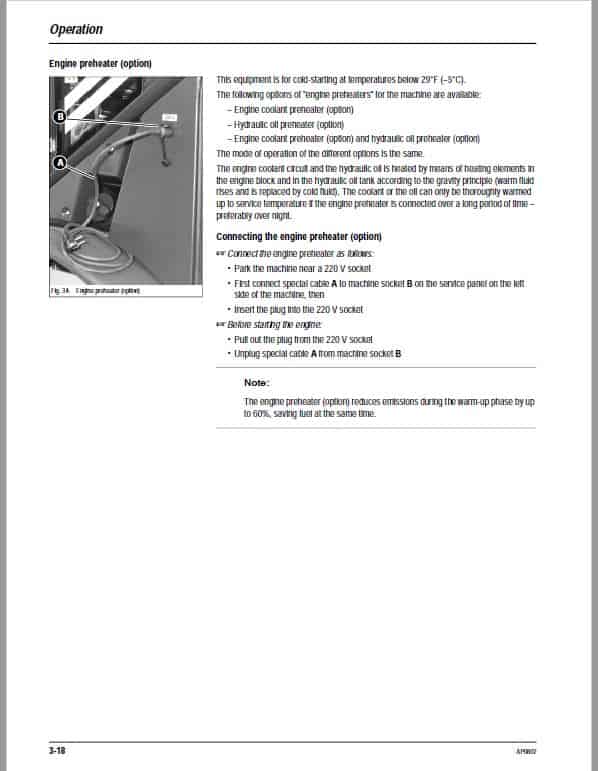 Gehl 418 Wheel Loader Operators and Parts Manual