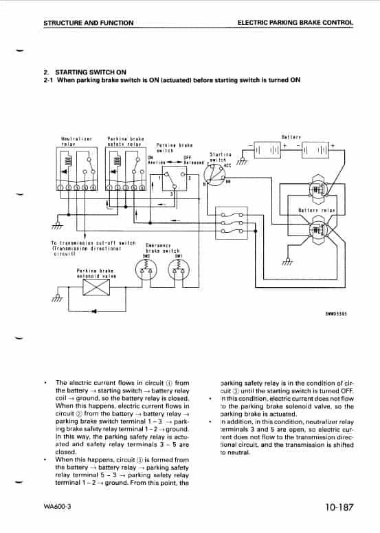 Komatsu WA600-3 Wheel Loader Service Manual Workshop Guide