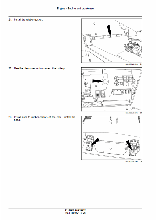 Case SV212D, SV216D Vibratory Roller Service Manual Workshop Guide