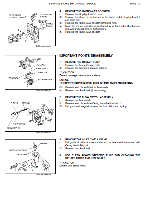Hino Truck 2011, 2012 and 2013 Service Manual Workshop Guide