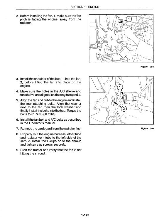 Ford 9280, 9480, 9680 and 9880 Tractor Service Manual Workshop Guide