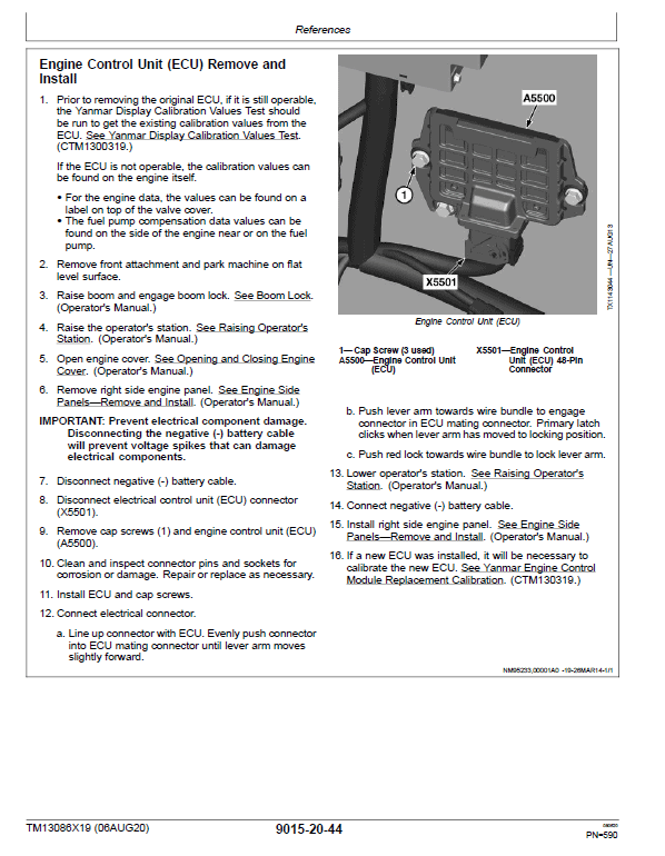John Deere 319E, 323E SkidSteer Loader Manual (Manual Controls – SN after G254917) Workshop Guide