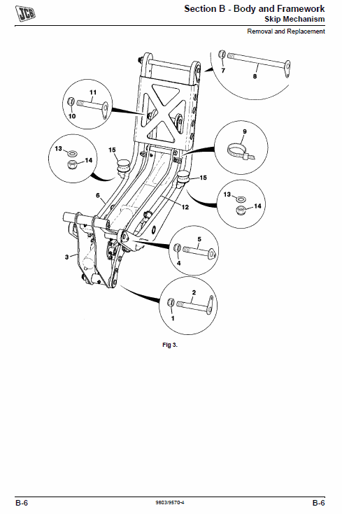 JCB HTD5 Dumpster Service Manual Workshop Guide