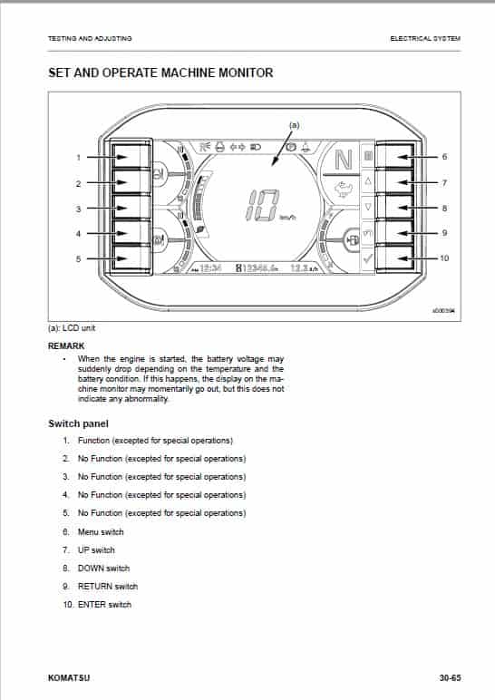 Komatsu WA80M-8E0 Wheel Loader Repair Service Manual Workshop Guide