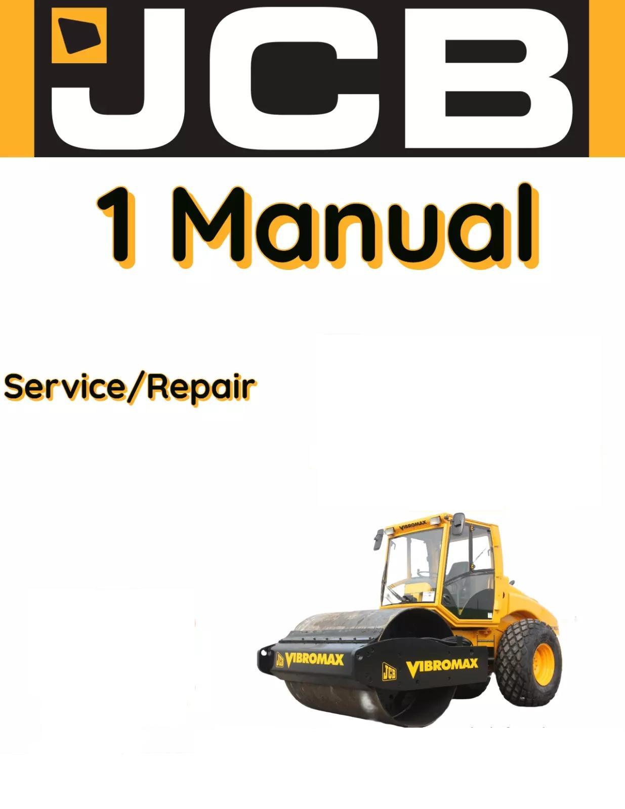 JCB 455 VIBROMAX ROLLER SERVICE REPAIR SHOP MANUAL