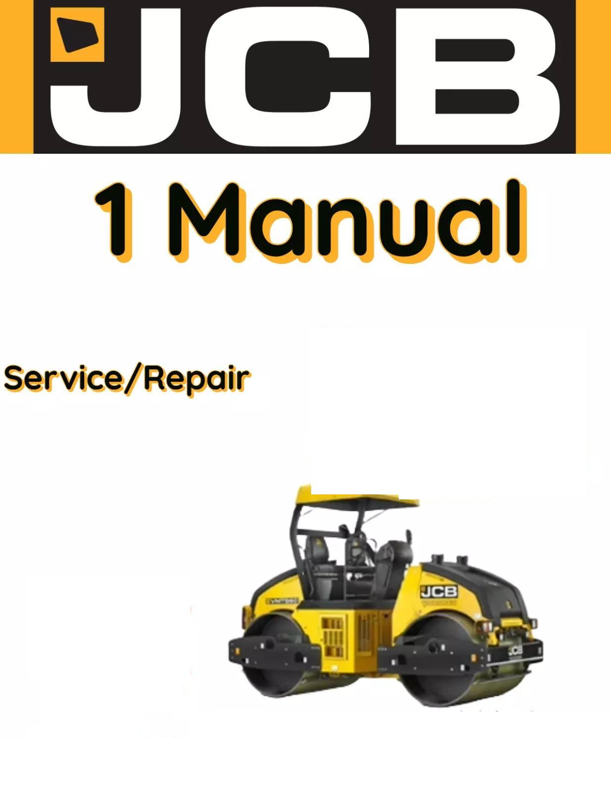 JCB 116D ROLLER SERVICE REPAIR SHOP MANUAL