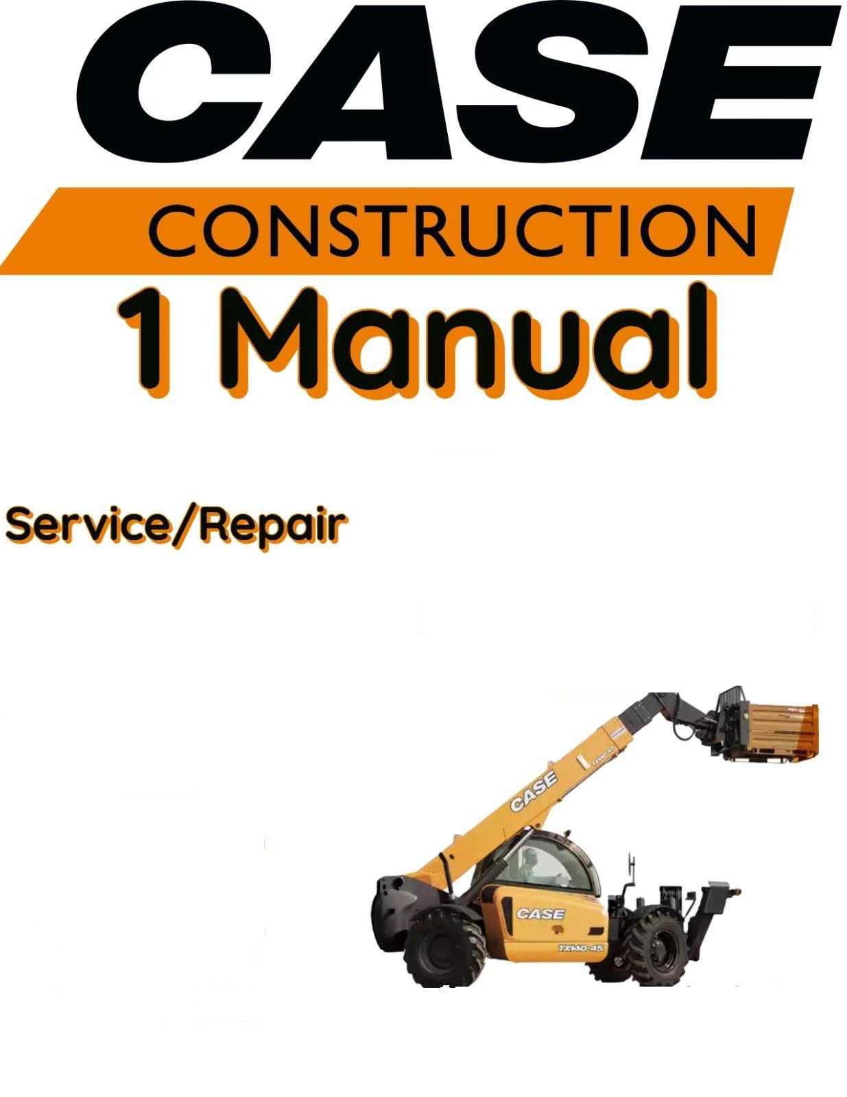 CASE TX130 TELESCOPIC HANDLER SERVICE REPAIR SHOP MANUAL