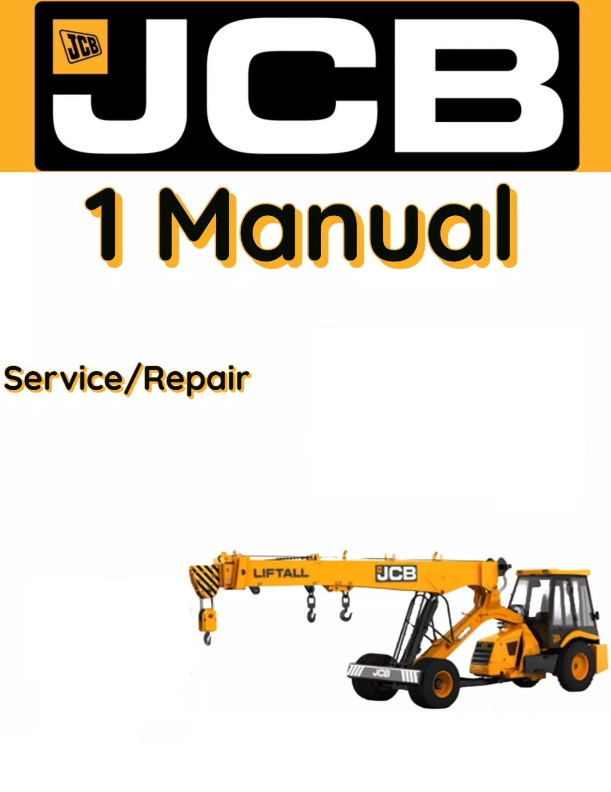 JCB 1202 LIFTALL SERVICE REPAIR SHOP MANUAL