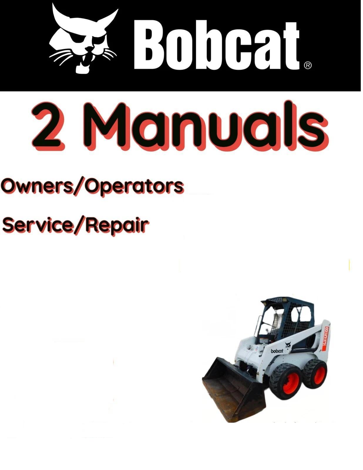 BOBCAT 853H SKID STEER MANUAL OPERATORS SERVICE SHOP REPAIR OWNERS
