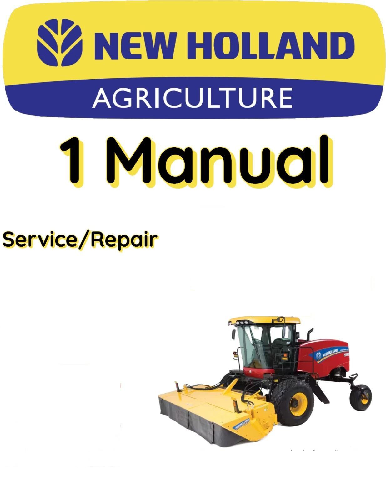 NEW HOLLAND 365W WINDROWER SERVICE REPAIR SHOP MANUAL