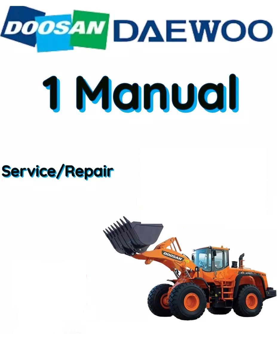 DOOSAN-DAEWOO DL450-5 WHEEL LOADER SERVICE REPAIR SHOP MANUAL