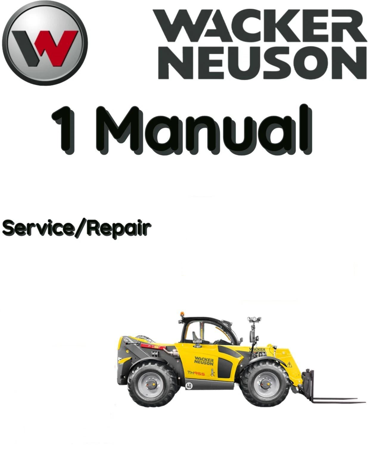 WACKER NEUSON KT559 KRAMER TELEHANDLER SERVICE REPAIR SHOP MANUAL