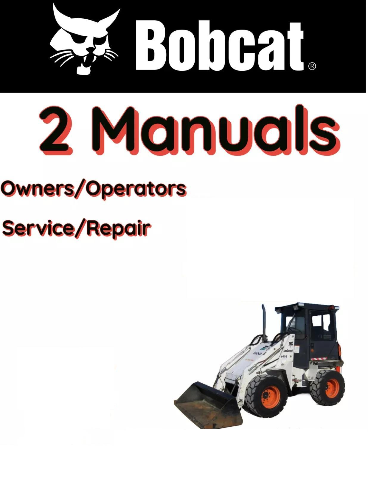 BOBCAT 2000 RTF WHEEL LOADER OPERATOR SERVICE MANUAL REPAIR SHOP