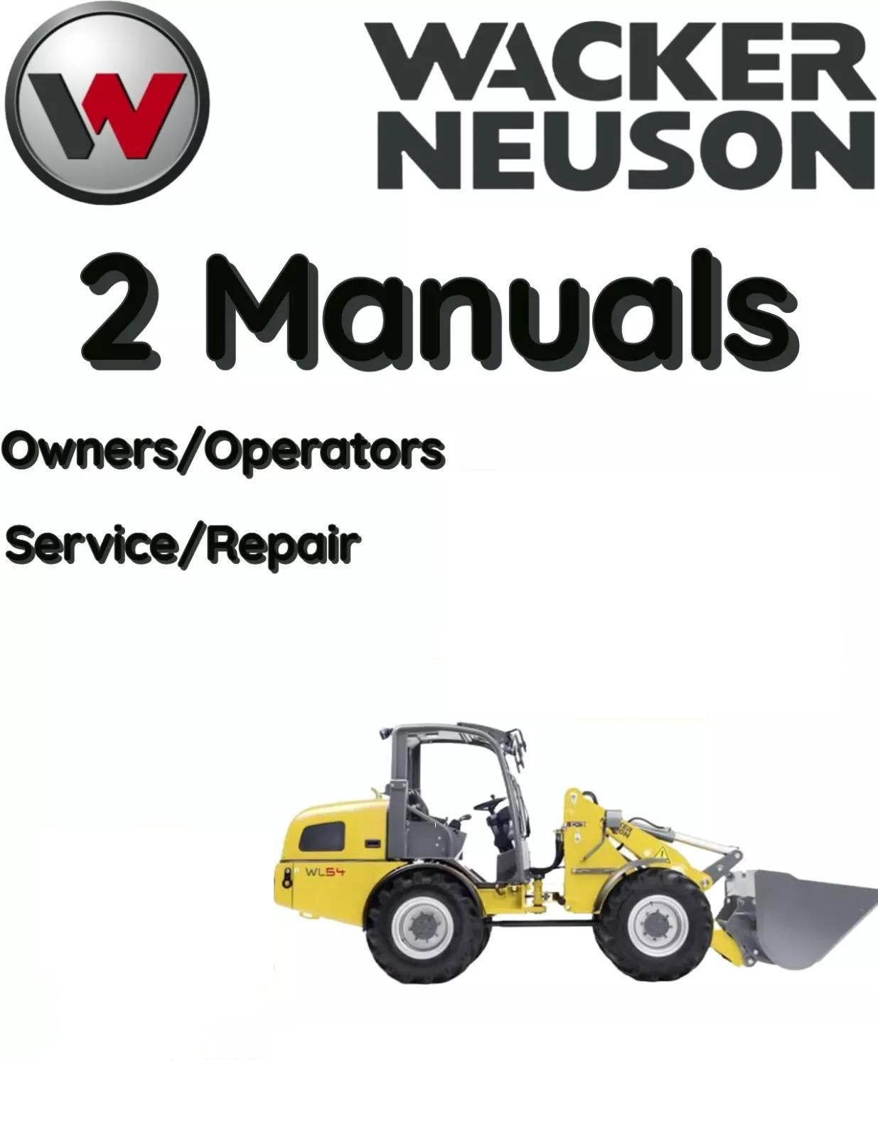 WACKER NEUSON 5075 KRAMER WHEEL LOADER OPERATORS SERVICE REPAIR MANUAL