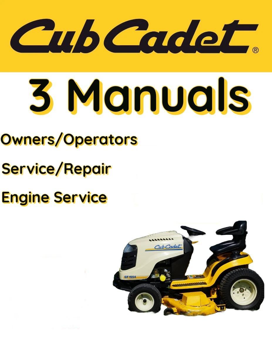 CUB CADET 2130 LAWNMOWER TRACTOR MANUAL OWNER SERVICE ENGINE REPAIR