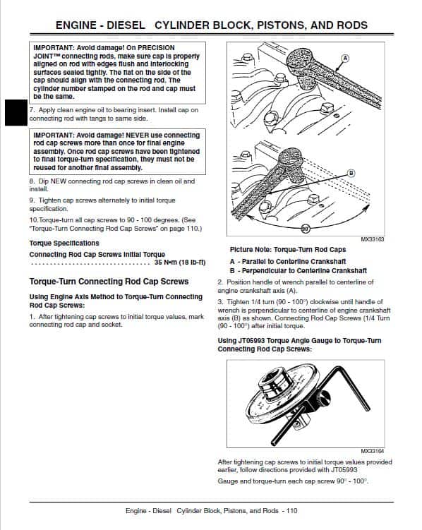 John Deere 4120, 4320, 4520, 4720 Compact Utility Tractors Technical Manual (Without Cab) Workshop Guide