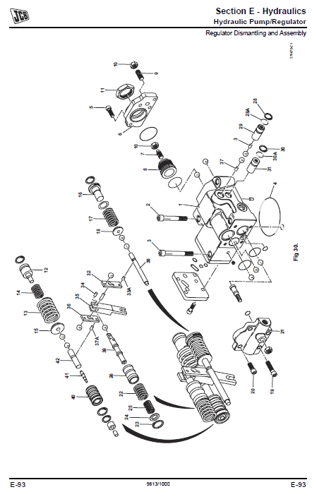 JCB JS115, JS130, JS145, JS160, JS180, JS200, JS210, JS220 Excavator Manual Workshop Guide