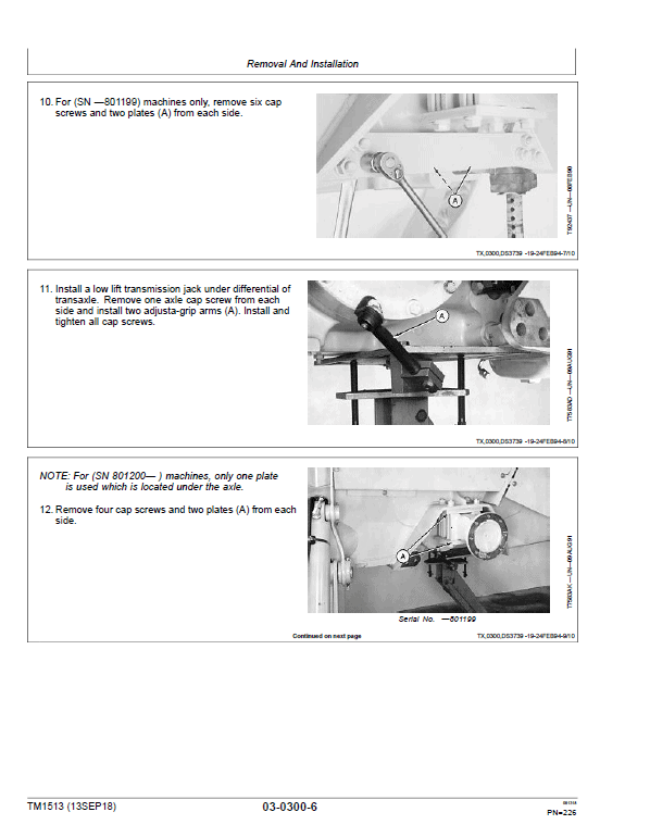 John Deere 410D, 510D Backhoe Loader Repair Technical Manual Workshop Guide