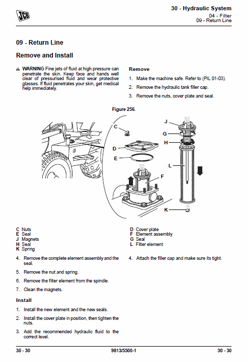 JCB 2DXL Loader Service Manual Workshop Guide
