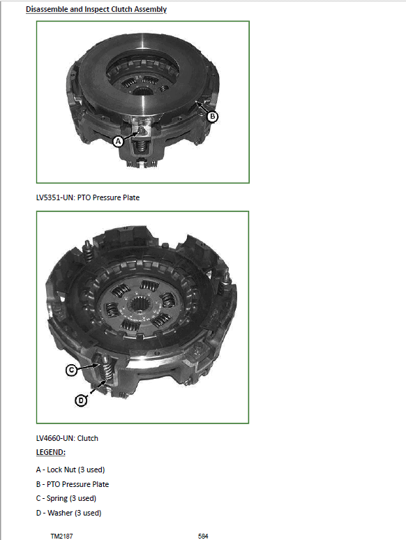 John Deere 5225, 5325, 5425, 5525, 5603, 5625 Tractors Service Repair Manual Workshop Guide