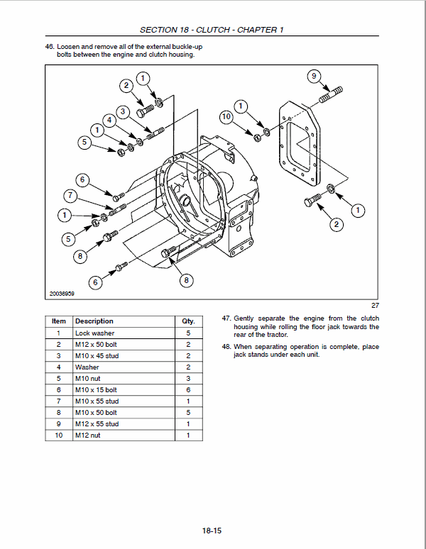 Case DX48, DX55, DX60 Tractor Service Manual Workshop Guide