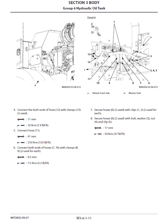 Hitachi ZW180-6 Wheel Loader Service Repair Manual Workshop Guide
