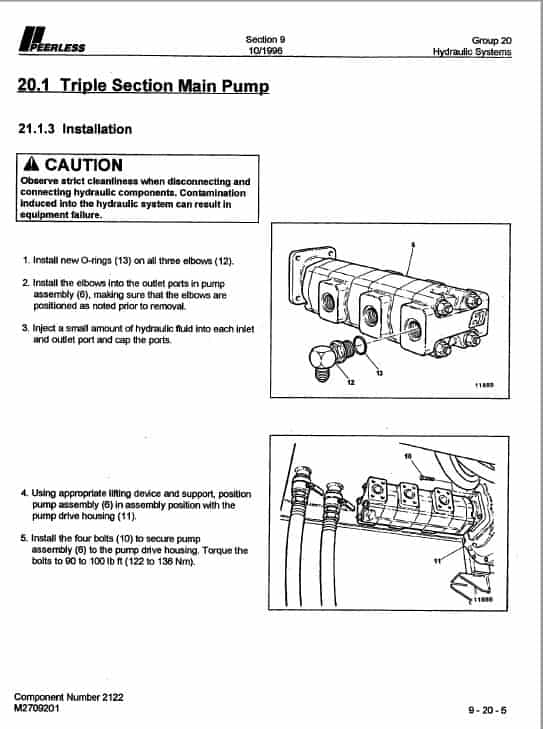 Peerless 2170B, 2770 Loader Service Repair Manual (CB1066-CE1313, 961314 and Up) Workshop Guide