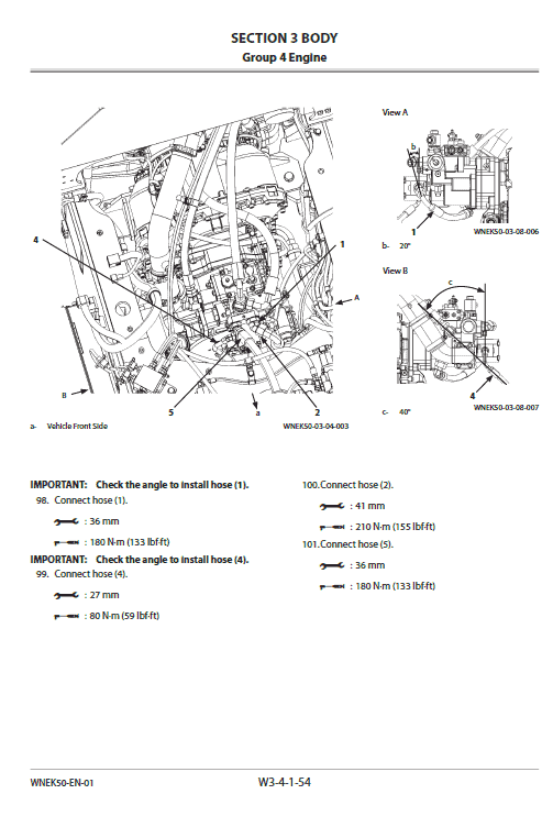 Hitachi ZW220-6 Wheel Loader Service Repair Manual Workshop Guide