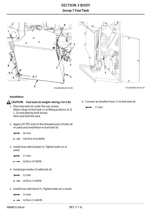 Hitachi ZW550-6 Wheel Loader Service Repair Manual Workshop Guide