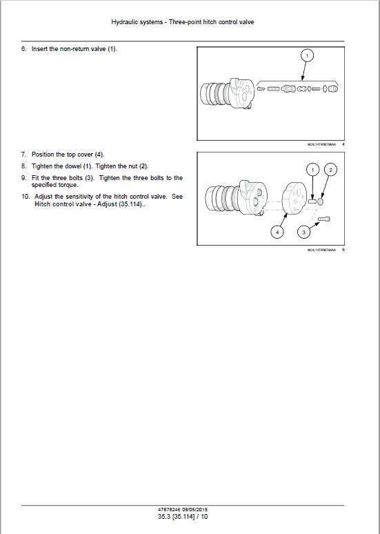 Case Farmall 90C, 100C, 110C, 120C Efficient Power Tractor Service Manual Workshop Guide