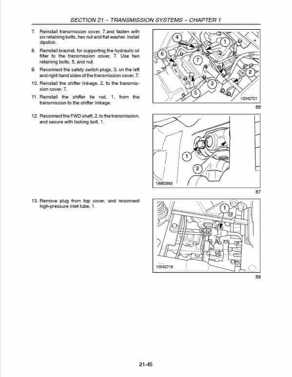 Case DX21, DX24 Tractor Service Manual Workshop Guide