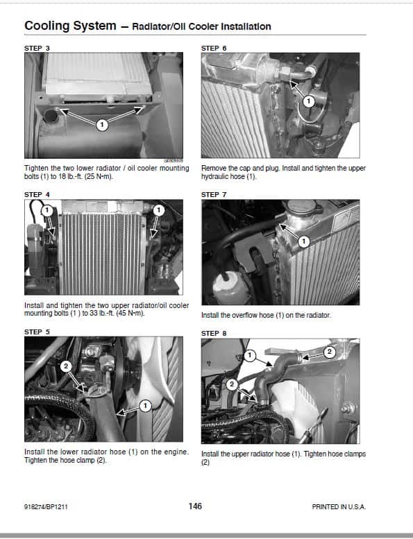 Gehl AL 340 Articulated Loader Repair Service Manual