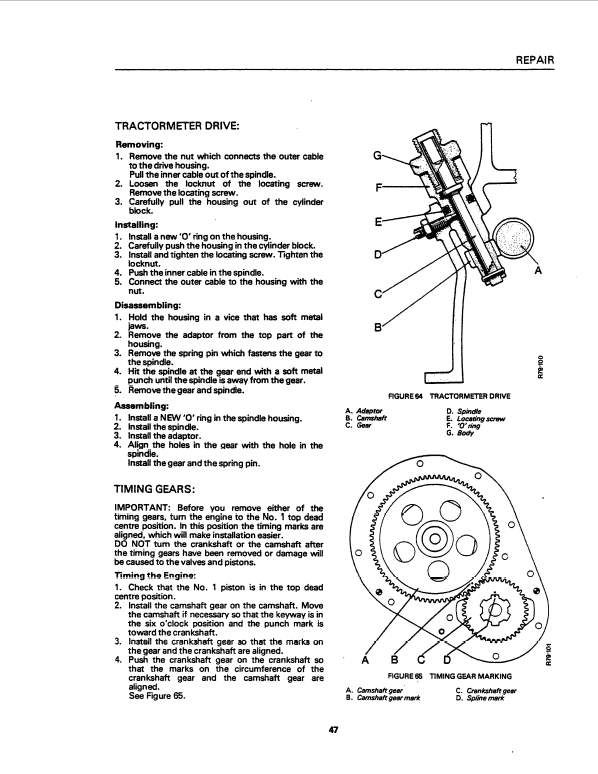 Case David Brown 770, 780, 880, 990, 1200 Implematic Tractor Service Manual Workshop Guide