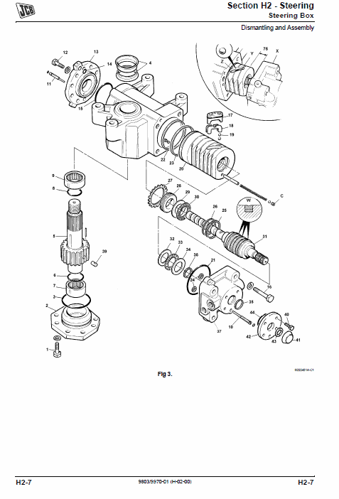JCB 3000 XTRA Series Fastrac Service Manual Workshop Guide