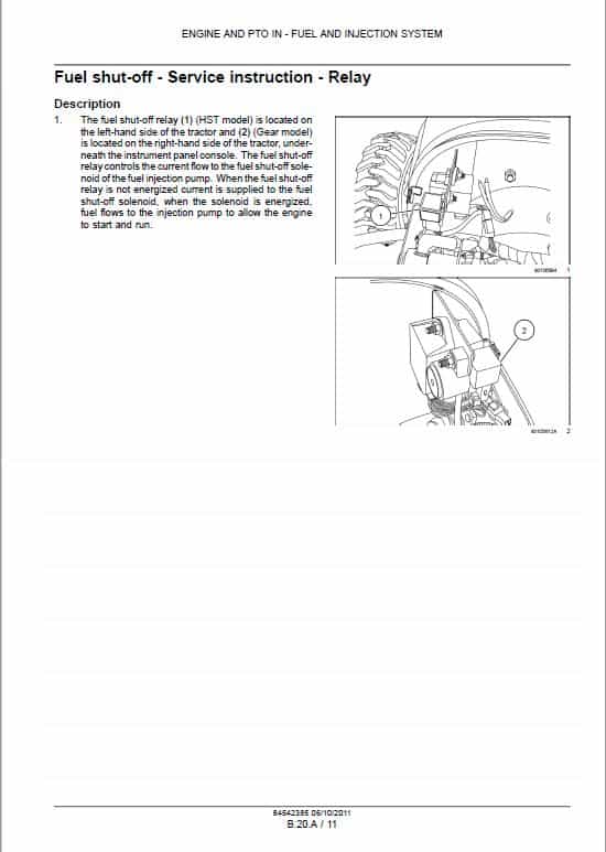 Case Farmall 30B, 35B Tractor Service Manual Workshop Guide