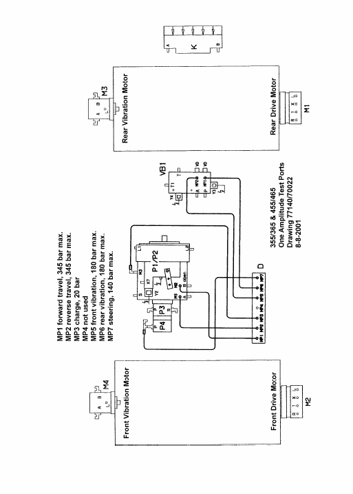 JCB Vibromax 355, 365, 455, 465 Tandum Roller Service Manual Workshop Guide