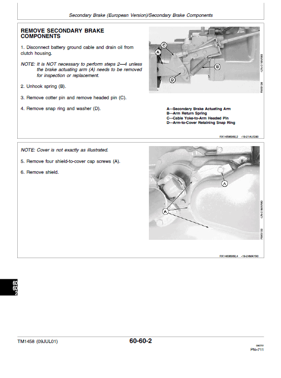 John Deere 4055, 4255, 4455 Tractors Repair Technical Manual Workshop Guide