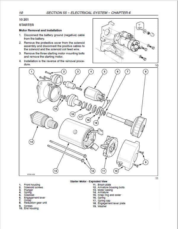 Case MXM120, MXM130, MXM140 Tractor Service Manual Workshop Guide