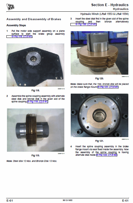JCB 1253, 1202, 1553, 1554 Liftall Service Manual Workshop Guide