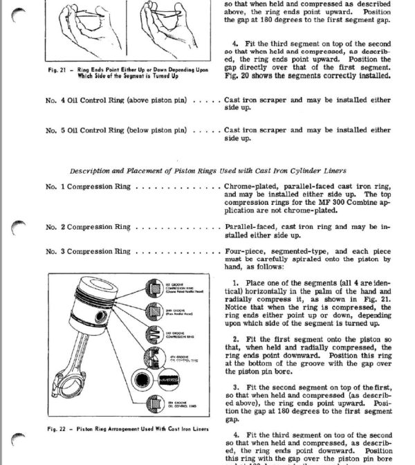 Massey Ferguson MF165 Tractor Service Manual